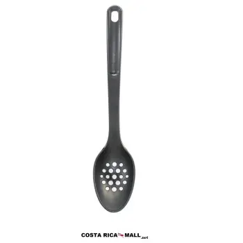 Cuchara ranurada de nylon alta temperatura GOODCOOK para una mayor destreza.