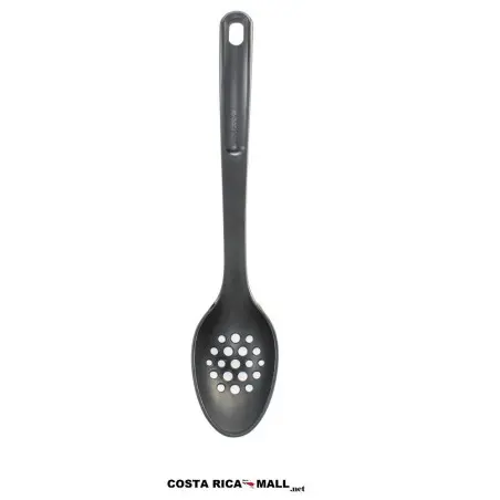 Cuchara ranurada de nylon alta temperatura GOODCOOK para una mayor destreza.
