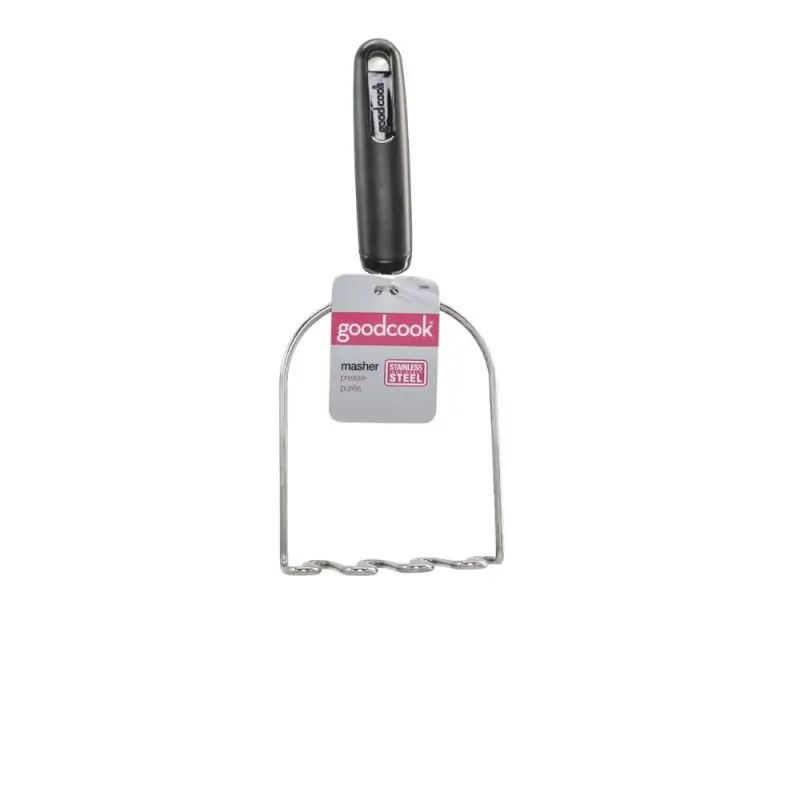 Majador de Acero inoxidable GOODCOOK para una mayor agilidad.