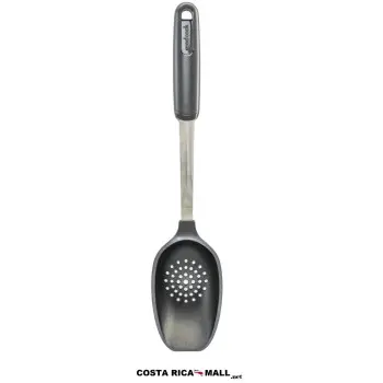 Cuchara grande Ranurada de nylon PRO Alta Temperatura GOODCOOK para una mayor destreza.