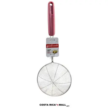 Cucharón colador PRO de Acero inoxidable GOODCOOK para una mayor destreza.