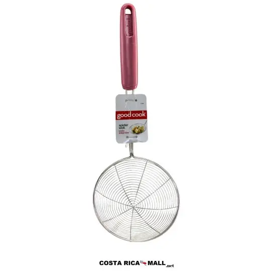 Cucharón colador PRO de Acero inoxidable GOODCOOK para una mayor destreza.