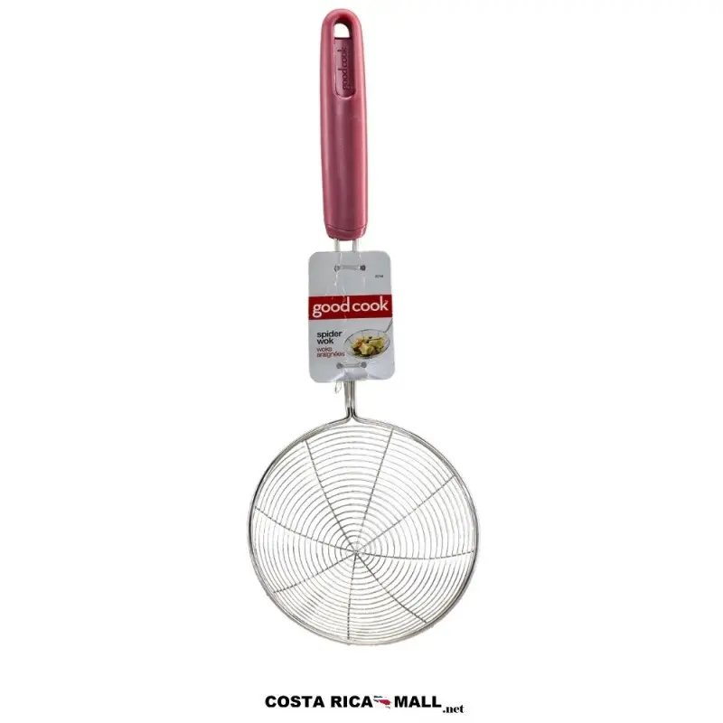 Cucharón colador PRO de Acero inoxidable GOODCOOK para una mayor destreza.