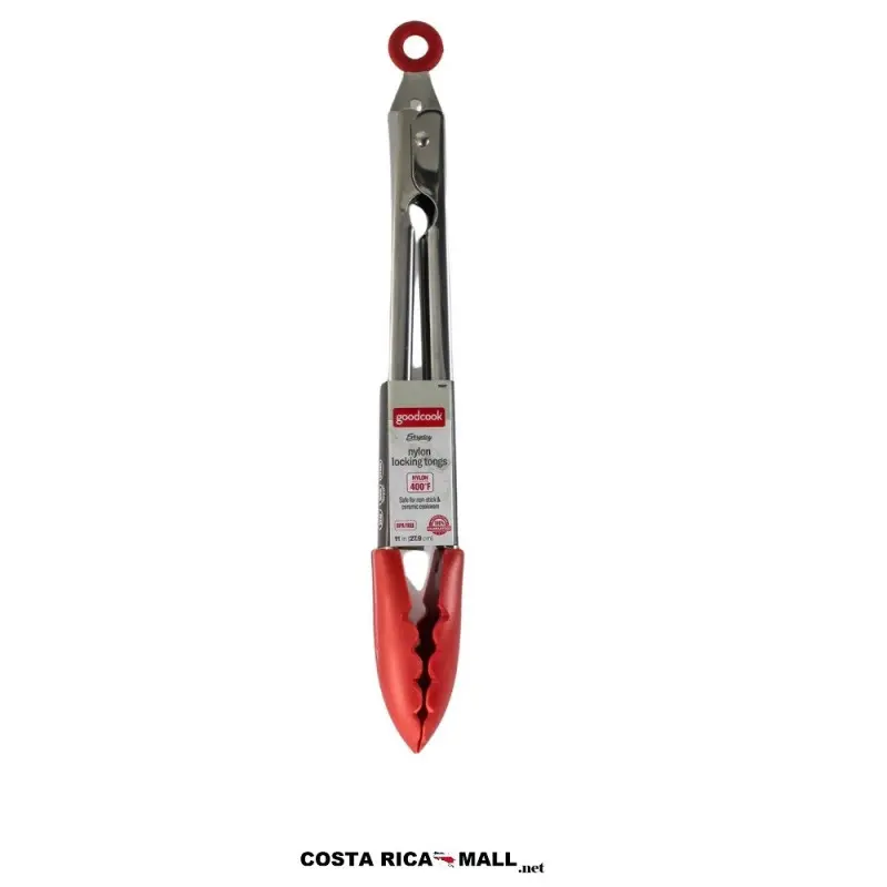Pinza para Alimentos Metal GOODCOOK de 11 pulgadas para una mayor destreza.