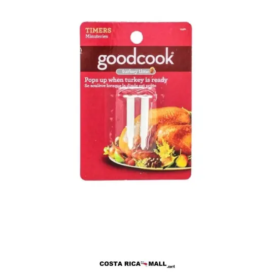 Set 2 Termómetros para Pavo instantáneo Plástico GOODCOOK para una mayor destreza.