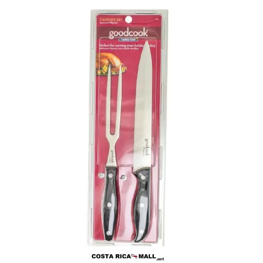 Set Tenedor y Cuchillo para Pavo y Cerdo GOODCOOK para una mayor destreza.