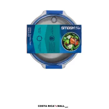 Recipiente Redondo de Acero Inoxidable SMASH para una mayor destreza.