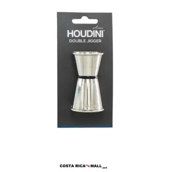 Medida Doble de Acero Inoxidable HOUDINI para una mayor agilidad.