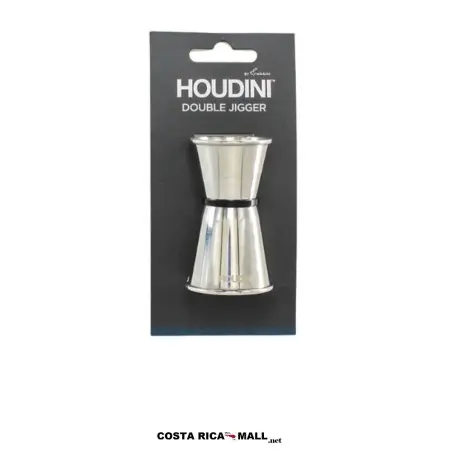 Medida Doble de Acero Inoxidable HOUDINI para una mayor agilidad.