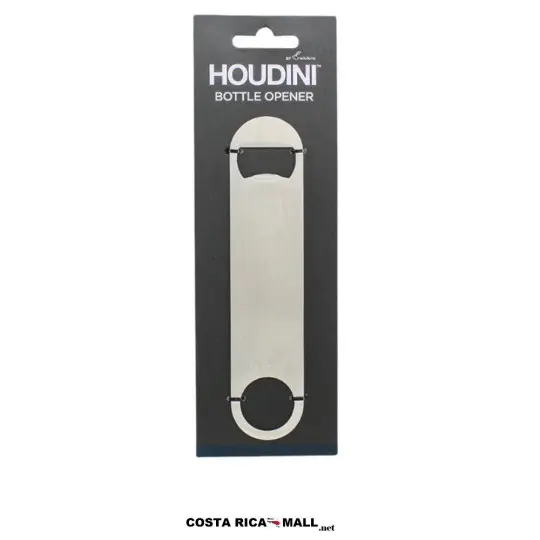 Destapador de Botellas HOUDINI de acero inoxidable para una mayor agilidad.