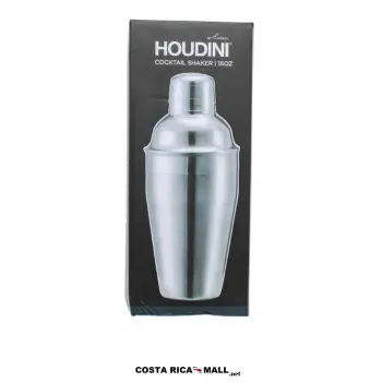 Coctelera 16oz Acero Inoxidable HOUDINI para una mayor agilidad.