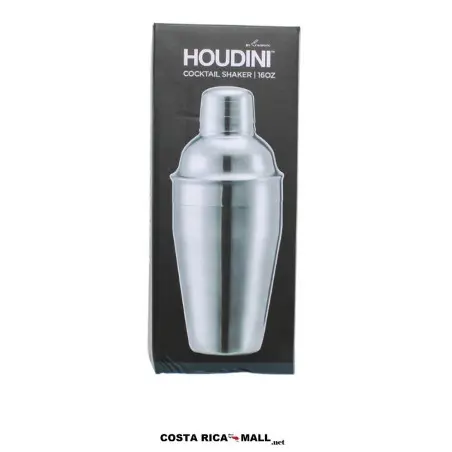 Coctelera 16oz Acero Inoxidable HOUDINI para una mayor agilidad.