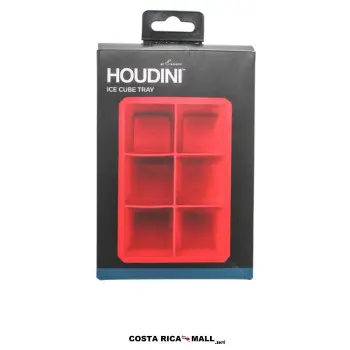 Molde de Silicón para 6 Cubos de Hielo HOUDINI para una mayor agilidad.