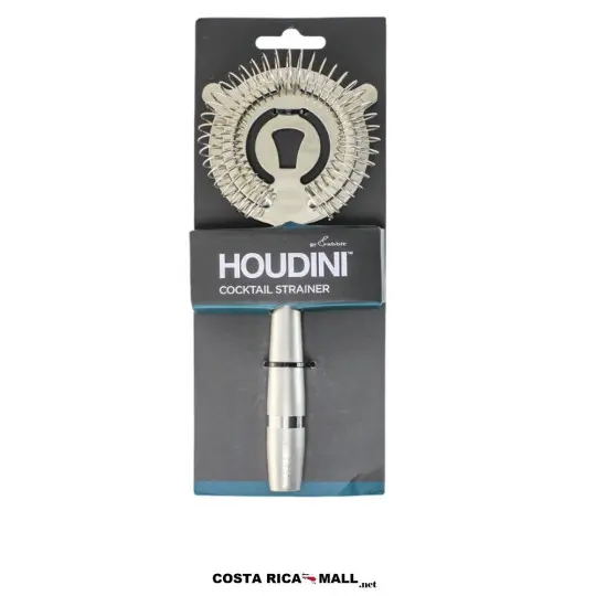 Colador de Cócteles HOUDINI de acero inoxidable para una mayor agilidad.