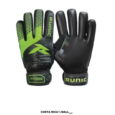 Guantes para Portero RUNIC PYTHON en color NEGRO para una mayor agilidad.