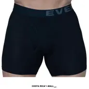 Bóxer GRAVITY MODAL EVERLAST resaltando su textura suave y ajuste ergonómico para mayor rendimiento. Color negro