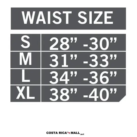 Tabla de medidas Bóxer GRAVITY MODAL EVERLAST