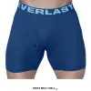 Bóxer CONTENDER EVERLAST resaltando su tejido elástico y ajuste pro para mayor rendimiento. Color azul