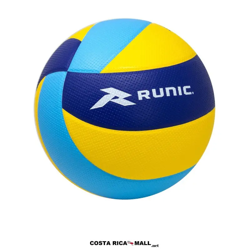 Balón para Voleibol #5 Ligera RUNIC resaltando su superficie para mayor rendimiento.