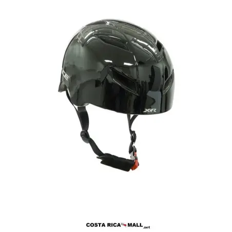 Casco para Ciclismo BMX PREMIUM XRACE resaltando su diseño aerodinámico para mayor rendimiento. Color Gris