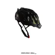 Casco para Ciclismo LEVITY con Visera FIFTYFIVE resaltando su diseño aerodinámico para mayor rendimiento. Negro con amarillo