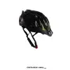 Casco para Ciclismo LEVITY con Visera FIFTYFIVE resaltando su diseño aerodinámico para mayor rendimiento. Negro con amarillo