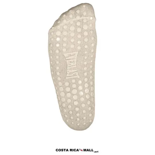 Medias para Yoga y Pilates EVERLAST resaltando su suela antideslizante para mayor rendimiento. Vista abajo