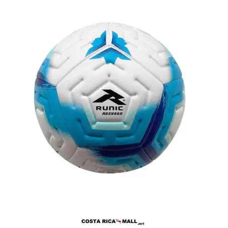 Balón de fútbol #5 RS5V660 RUNIC resaltando su superficie texturizada para mayor rendimiento.