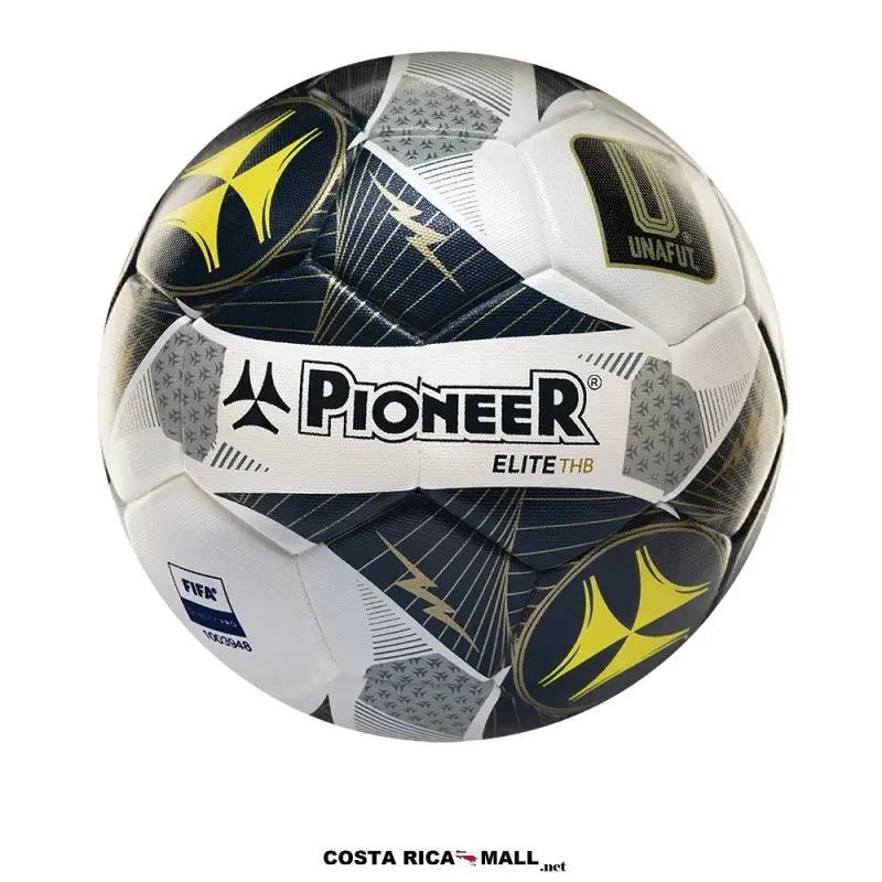 Balón de Fútbol #5 ELITE PIONEER. Color Negro blanco. Código 309-8933-BK