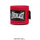 Vendas para Manos 120" EVERLAST para protección profesional en prácticas de boxeo en Costa Rica. Color Rojo