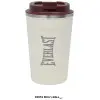 Botella Mug Insulado Coffee EVERLAST de 380ml en color beige para conservación térmica de bebidas en Costa Rica.