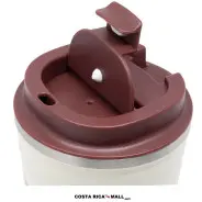 Botella Mug Insulado Coffee EVERLAST de 380ml en color beige para conservación térmica de bebidas en Costa Rica. Tapa
