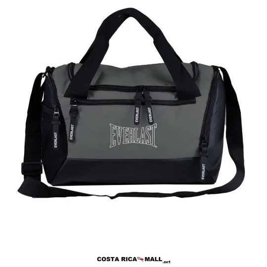 Maletín Deportivo Duffle Bag BRONX Small EVERLAST color negro para entrenamiento en Costa Rica.
