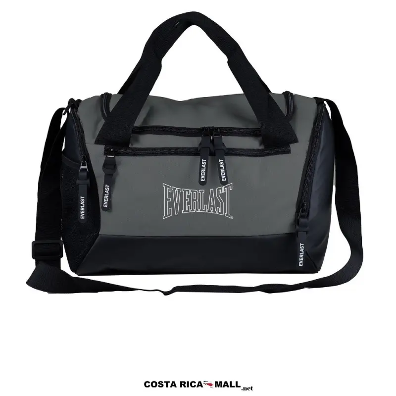 Maletín Deportivo Duffle Bag BRONX Small EVERLAST color negro para entrenamiento en Costa Rica.