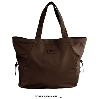 Bolso de Dama Emma EVERLAST en color café con diseño plegable para entrenamiento y uso diario en Costa Rica.