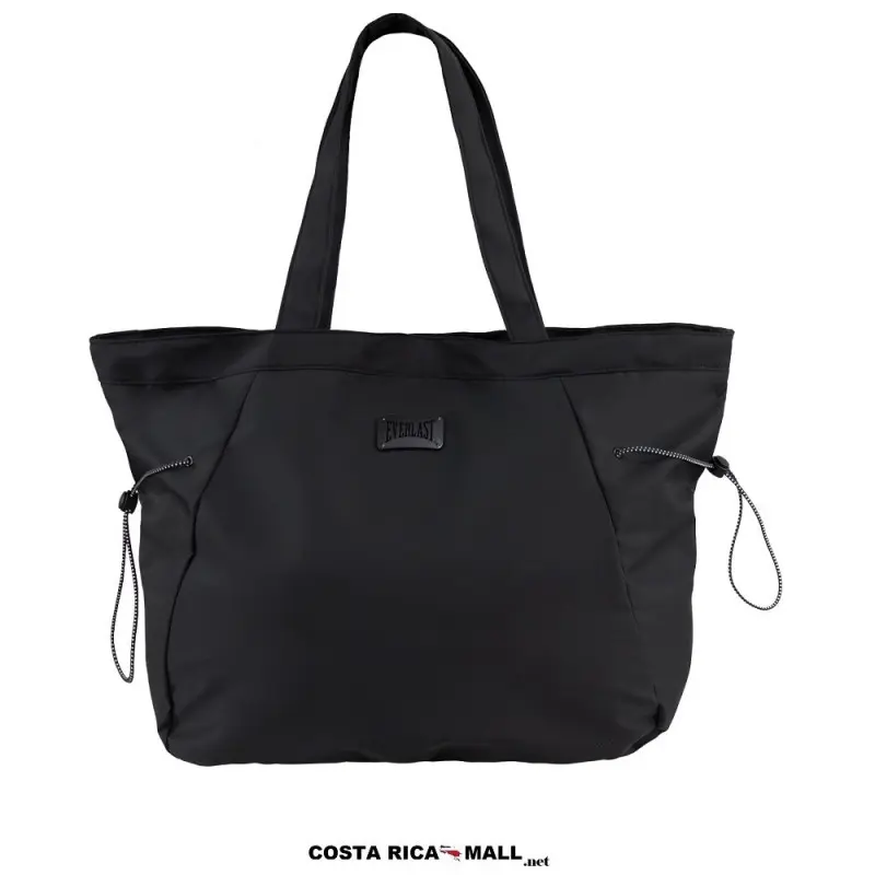 Bolso de Dama Emma EVERLAST en color negro con diseño plegable para entrenamiento y uso diario en Costa Rica.
