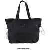 Bolso de Dama Emma EVERLAST en color negro con diseño plegable para entrenamiento y uso diario en Costa Rica.