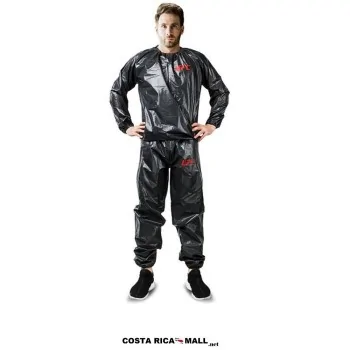 Traje sauna UFC para entrenamiento y control de peso con material resistente al agua.