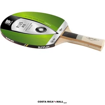 Raqueta de ping pong SUNFLEX PLUS A13 con pips internos y mango ergonómico para entrenamiento en Costa Rica