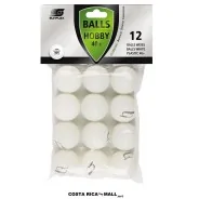 Bolas de ping pong SUNFLEX HOBBY de 12 unidades en color blanco para uso recreativo en Costa Rica