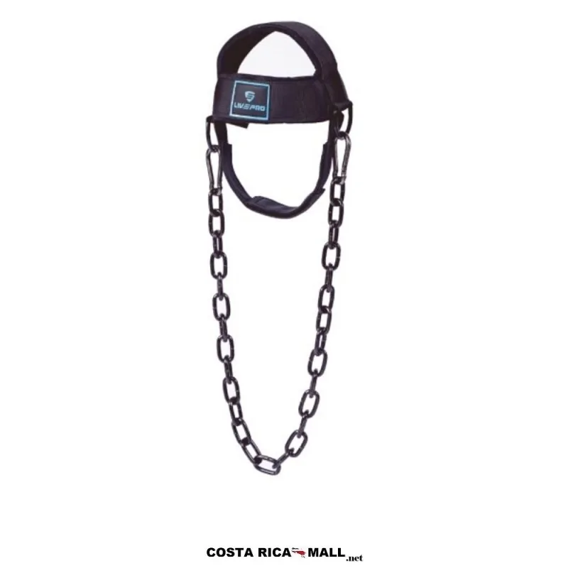 Arnés de cuello LIVEPRO LP8715 para entrenamiento de fuerza cervical