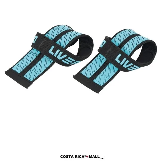 Tiras para muñecas LIVEPRO LP8723 para agarre en entrenamiento de fuerza