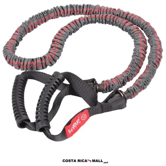 Liga de resistencia LIVEUP LS3622 con asas para entrenamiento funcional