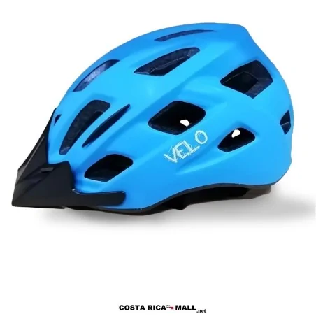 Casco para ciclismo VELO HB3.2 en color azul para uso urbano y deportivo