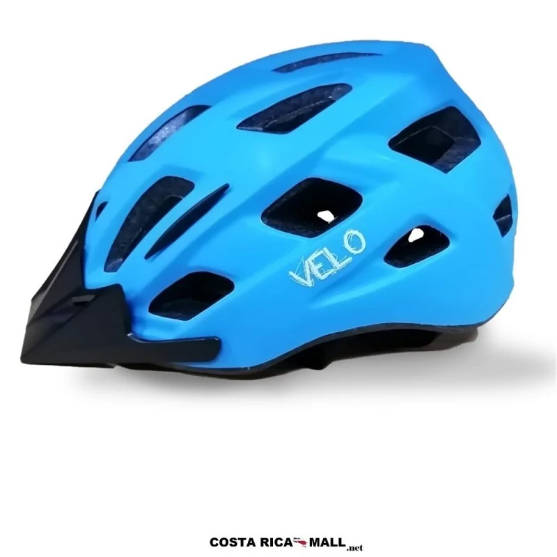 Casco para ciclismo VELO HB3.2 en color azul para uso urbano y deportivo