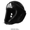 Cabecera para boxeo ADIDAS AD-IBH01 para protección en entrenamiento de combate. Color Negro