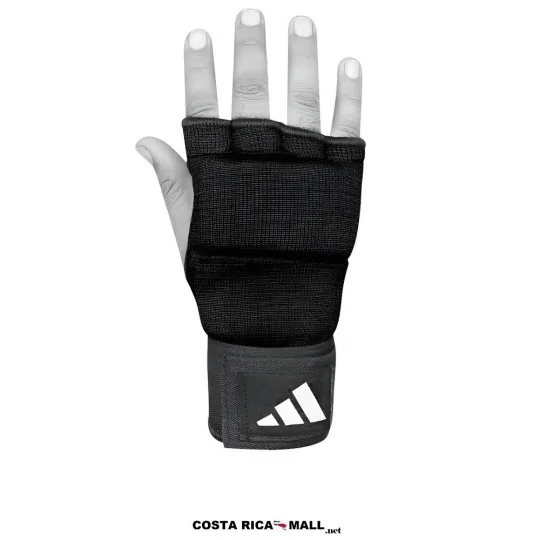 Guantes para boxeo ADIDAS AD-IBP02S con gel para entrenamiento y protección de manos. Vista puestos