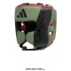 Cabecera para boxeo ADIDAS AD-IC50HG para protección en entrenamiento de combate. Color Verde