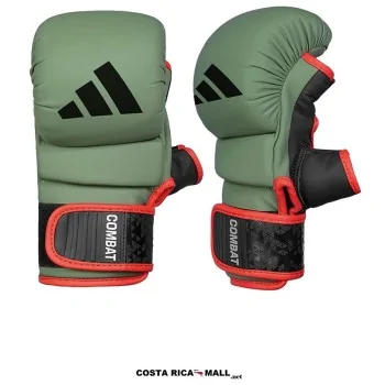 Guantes MMA ADIDAS AD-IC50SGG para sparring y entrenamiento de combate. Color Verde
