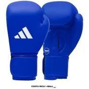 Guantes de boxeo IBA ADIDAS AD-IIBAG1 para competencia y entrenamiento profesional. Color Azul